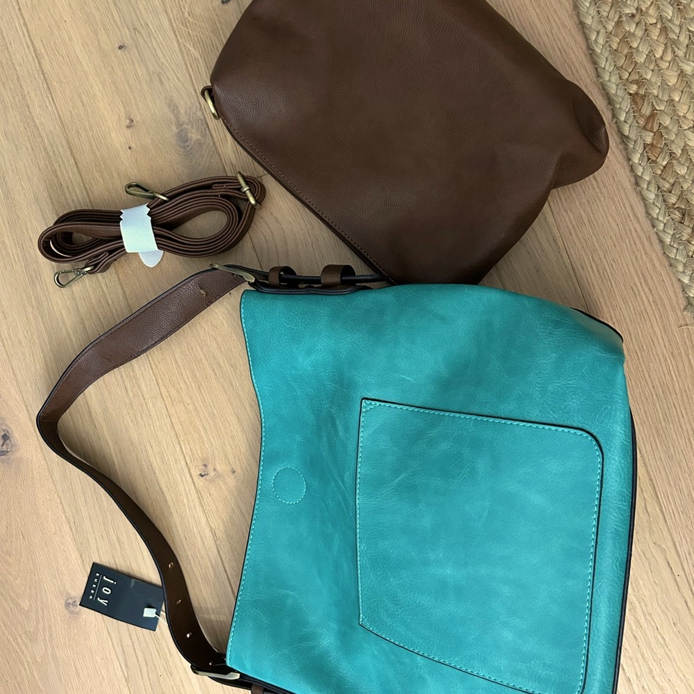 Joy Susan 2 in 1 Vegan Leather Handbag